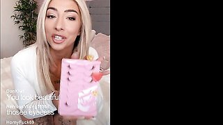 Gorgeous blonde babe Ella Jasmine rammed in the missionary pose