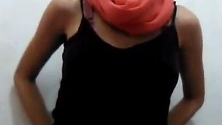 Horny Hijab After Work After Not Fucking for a Long Time