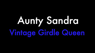 Sexy Aunty Sandra with New Panties