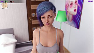 Curvy big ass and boobs in an adult visual adventure