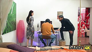 Brunette movie with temperament Emmanuel TORQUEMADA from Daddy4k