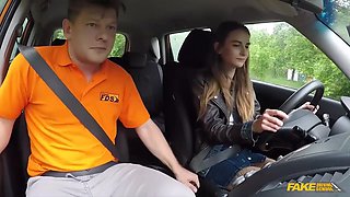 Michael Fly And Adelle Unicorn In Beautiful Teen 18+ Chick Pleasuring Her Driving Instructor