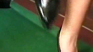 Double Penetration with Cum Swallowing From the Glass of Two Monster Cocks for a Busty MILF