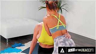 18yo Vanna Bardot Fucks With Her Sexy Stepmom Ryan Keely During Yoga Session