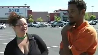 Bbw Interracial: Blowjob, Doggy  Cowgirl Porn