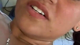 Fantastic caucasian babe gets her wet pussy licked and slammed by BBC