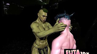 Impeccable pornstar's cartoon trailer