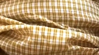 Slutty Wife Masturbates with a Thick Cock