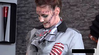 Pissy Halloween with Jenifer Jane and Amanda Hill by VIPissy