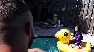 Brunette fucking hot teen blowjob hardcore