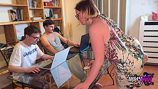 Fortnite Game, Disturbed by the Hot Stepmom