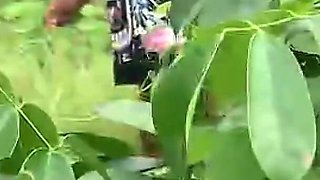 The Farmer's BBC Fucks and Pisses Outdoor Teen