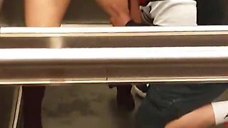 My Fastest Orgasm Ever in a Elevator, Very Risky Amateur MILF Multiple Orgasm Flashing