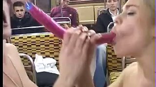 British lesbians on a UK bus