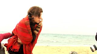 Petite small tit babe with perfect pussy masturbates