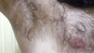 Sweaty furry after a workout