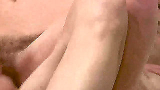 Erotique Entertainment - Cheerful Pretty Cocksucker Sammy Grand Hairy Pussy Filled with Cum Eric John Erotiquetvlive