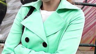 German Scout - Skinny Redhead Small Tits Girl Luciana Lucy Squirt at Pick up Casting