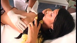 Crisp Skinny Girl at the Doctor