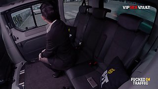 Naughty Client Jocelyne Banged Hard In The Backseat By Taxi Driver - VIP SEX VAULT