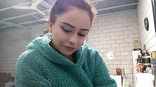 I Smoke in a Plush Hoodie