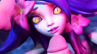 Tight asses, 3d animated, spreading