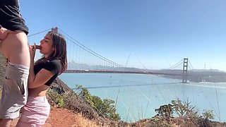 Public Exhibitionist Breeding San Francisco Golden Gate Bridge - Jodie Johnson