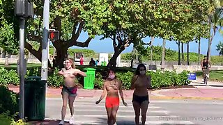 South Beach Amateur Street Hoes: Blowjob, Hardcore  Brunette Porn