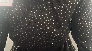 Getting Naked to Try on Designer Dresses in a Posh Boutique Shop