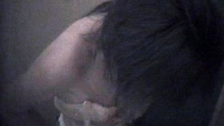 Cute amateur asian web cam girl playing with her toy