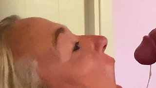 Sloppy Blowjob and Facial with Sluttyshanna
