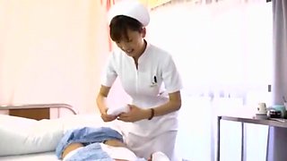 Fabulous Japanese model Akari Satsuki, Harumi Asano, Airi Misora in Best POV, Nurse JAV movie