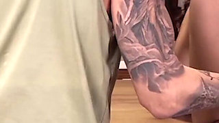 Stepdad and House Maid Use Innocent Stepdaughter for Their Own Pleasure