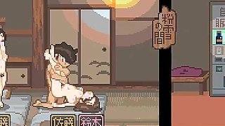 Yukiya Hot Spring the Waters of Fertility Hentai Game Ep.3 Onsen Cuckold Orgy!