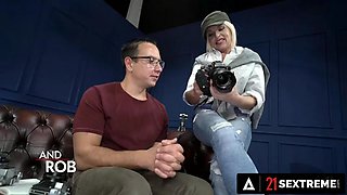 21 SEXTREME - Blonde Granny With Big Tits Gets Her Old Pussy Pounded