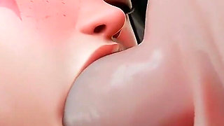 Madruga3d Intense Double Penetration: Hot Curvy Latina with Big Juicy Ass Fucked Hard Doggy Style by Massive Black Cock