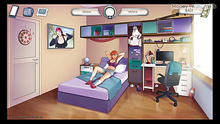 MILF PLAZA #21    WE HAVE FUN WATCHING A MOVIE