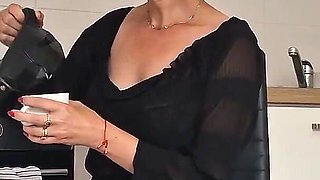 Ajudys - Horny Amateur MILF Wanilianna Plays for You in the Kitchen