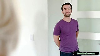 Stepmom fucking stepson to shut him up