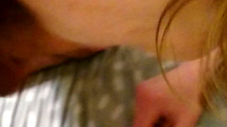 His Greedy Mouth Tries Deep Throat