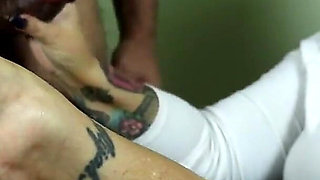 Naughty Employee Fucks My Feet