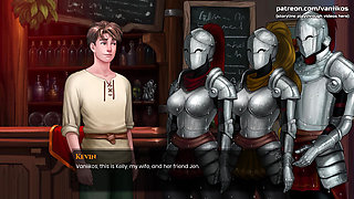 Big Boobs Giant Orc Woman Dirty Outdoor Sex and Pussy Creampie - Cartoon Animated Porn Game - What a Legend! - Part 25