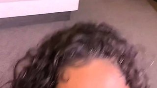 Close up BJ cumshot