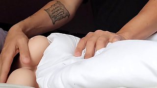 Let's spoon, dominate and moan loudly with a big tits sex doll