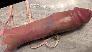 Test fitting penis extensions from Etsy and Ebay cock enlarger sleeves