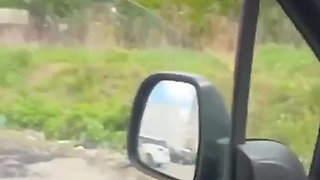 Extreme in the Car, Hot Blowjob, and Lots of Cum