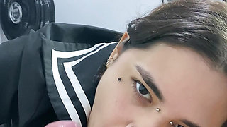 Slut schoolgirl fucks her classmate