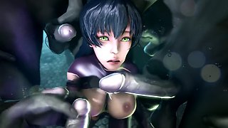 Taimanin doujin, pisode 2 chaos arena