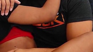 Football Star Fucks Black Horny Cheerleader From Class