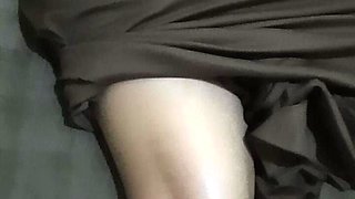 Smooth White Young Widow Massage